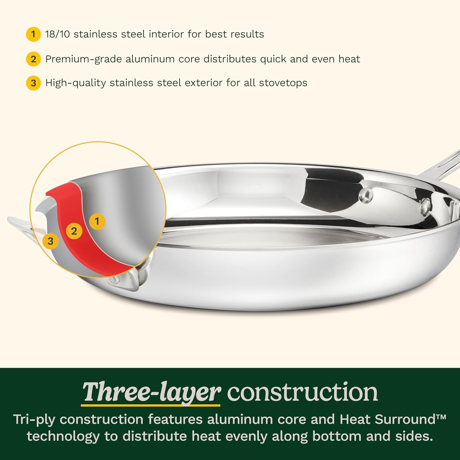 pureclad™-pureclad™-triple-ply-12-stainless-steel-skillet-with-helper-handle-and-cover-pct22-30hc