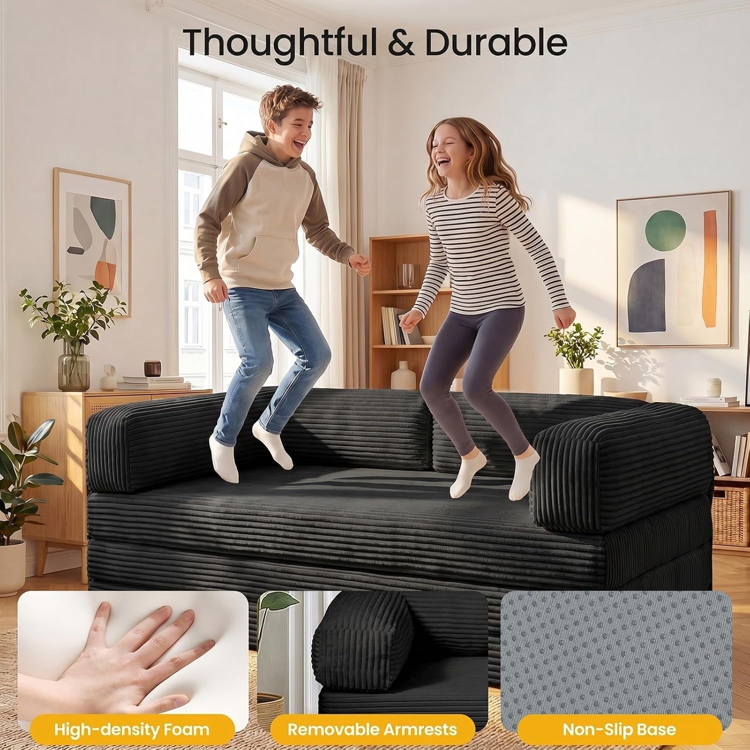 convertible-sofa-bed-tri-folding-mattress-queen-futon-couch-bed-boneless-sleeper-couch-bed-with-removable-armrests-washable-cover-for-guest-room-living-room-queen-black