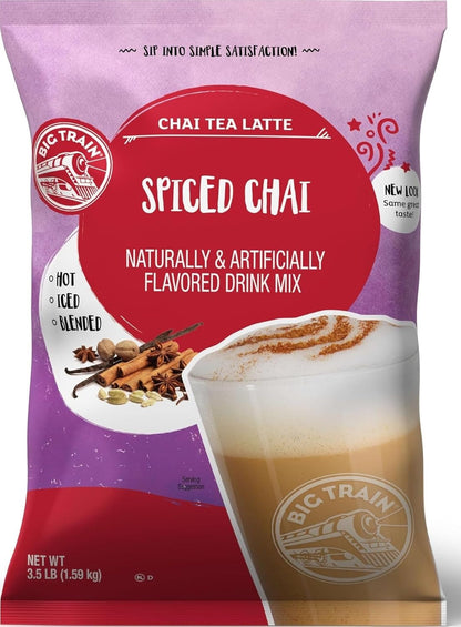 Spiced Chai Tea Latte Beverage Mix, 3.5 Pound (Pack of 1)1