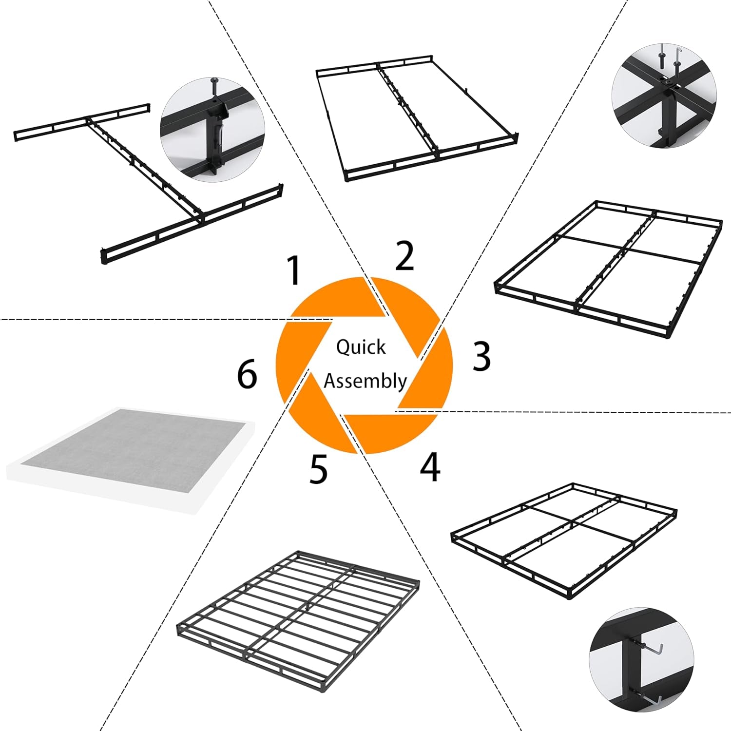 queen-size-box-spring-bed-base-9-inch-3000lbs-heavy-duty-box-spring-queen-metal-mattress-foundation-tool-free-easy-assembly-noise-free