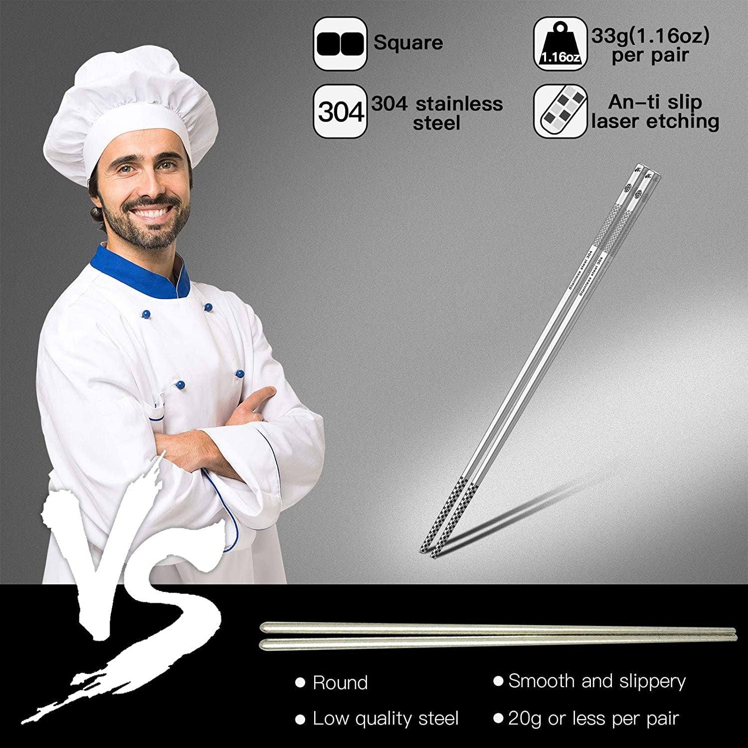 metal-chopsticks-reusable-18-8-stainless-steel-chopsticks-multipack-dishwasher-safe-chop-sticks-cute-laser-engraved-non-slip-japanese-korean-chopstick-for-cooking-eating-9-1-4-inches-5-pairs-gift-set