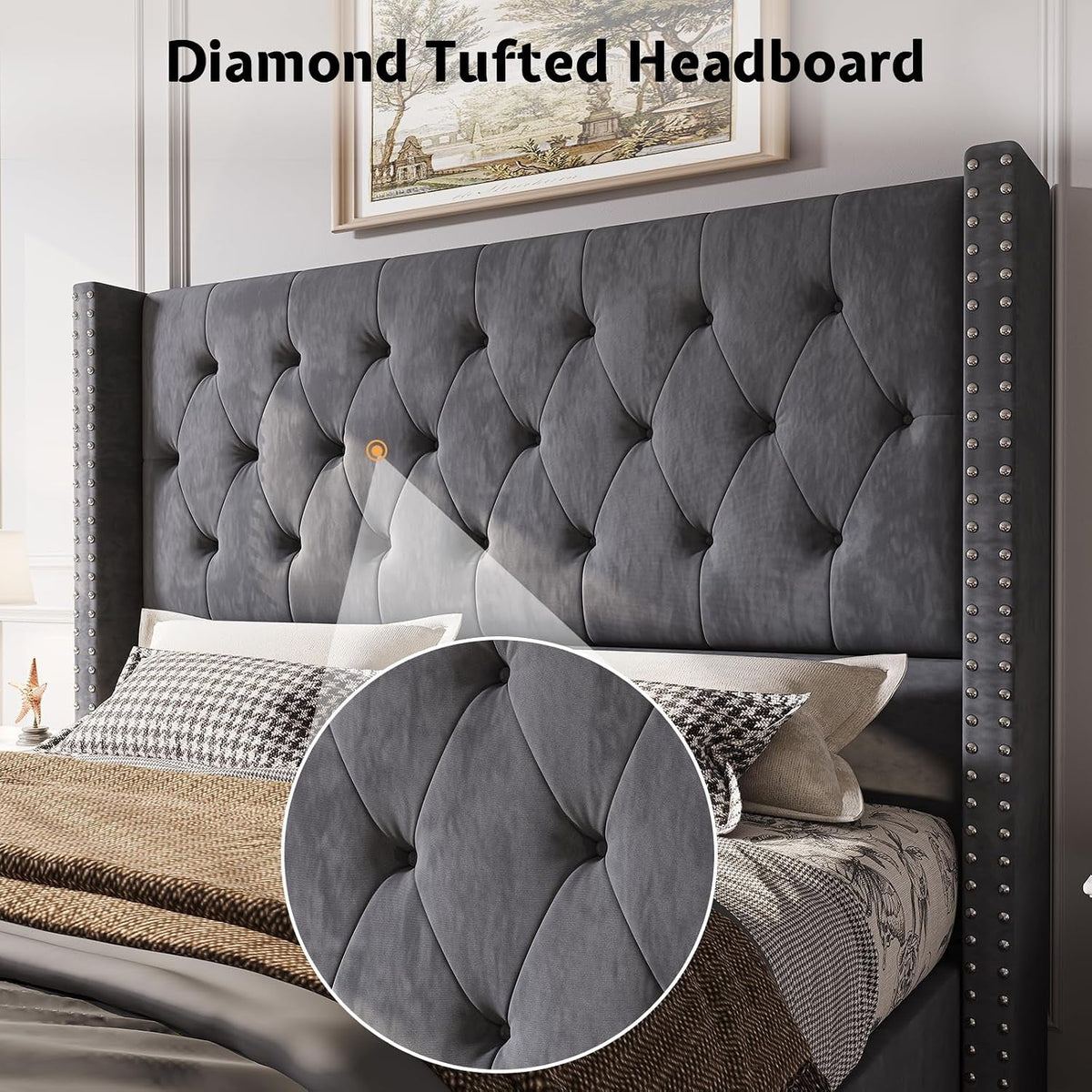 queen-velvet-bed-frame-with-49-2-tall-wingback-headboard-grey