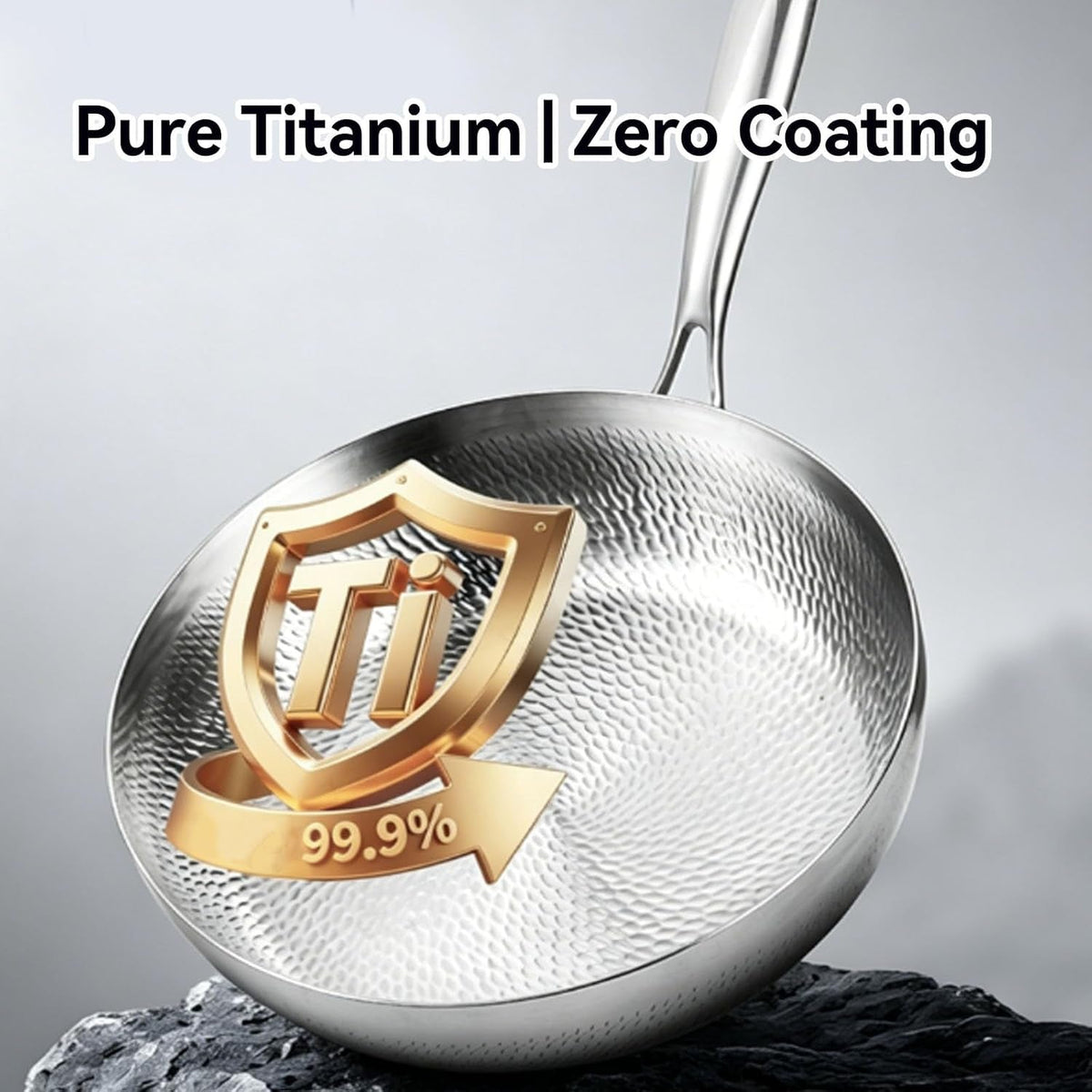 titanium-hammered-wok-with-lid-titanium-pans-for-cooking-no-coating-non-stick-titanium-cookware-durable-scratch-resistant-titanium-frying-pans-dishwasher-safe-11-02in