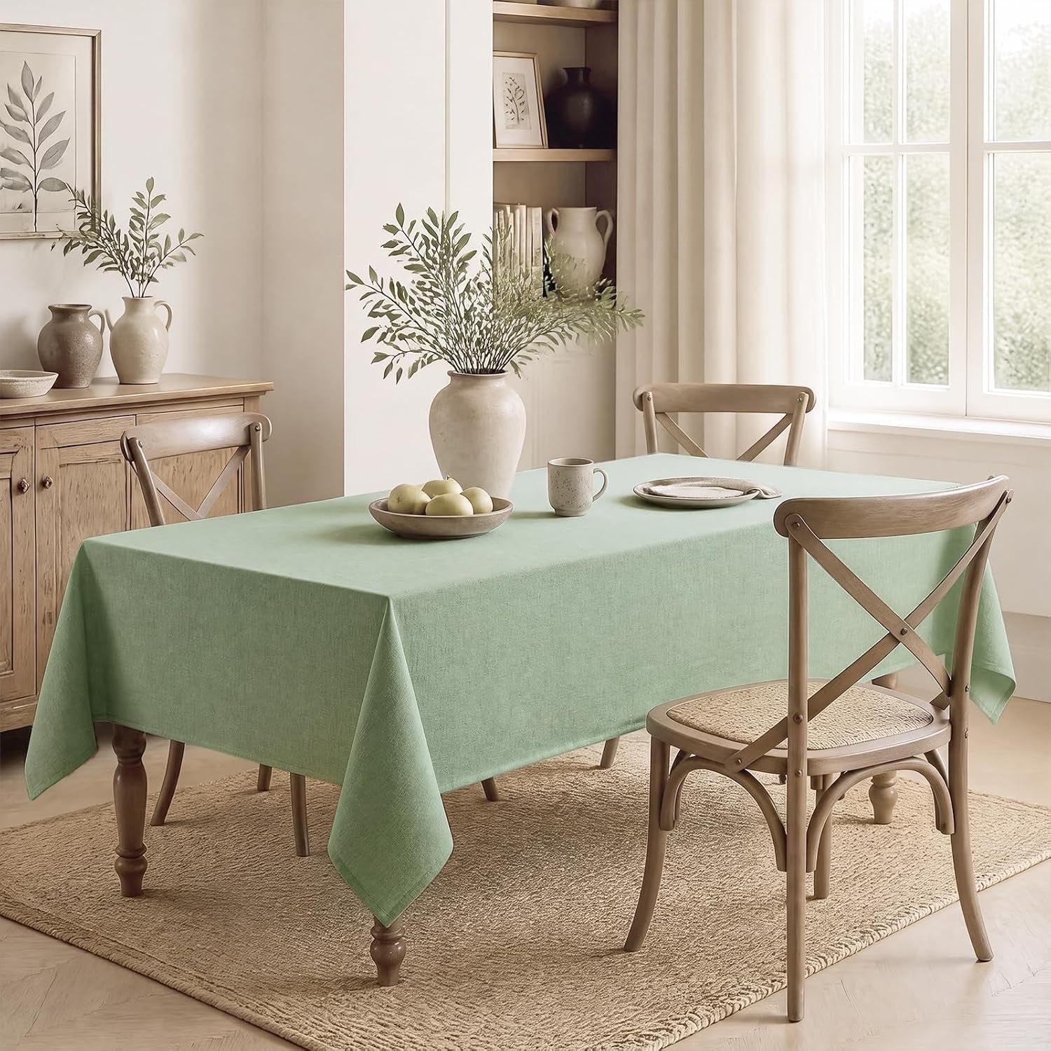 rectangle-tablecloth-waterproof-linen-textured-table-cloth-stain-and-wrinkle-resistant-washable-decorative-fabric-table-cover-for-dining-party-and-camping-sage-green-52-70