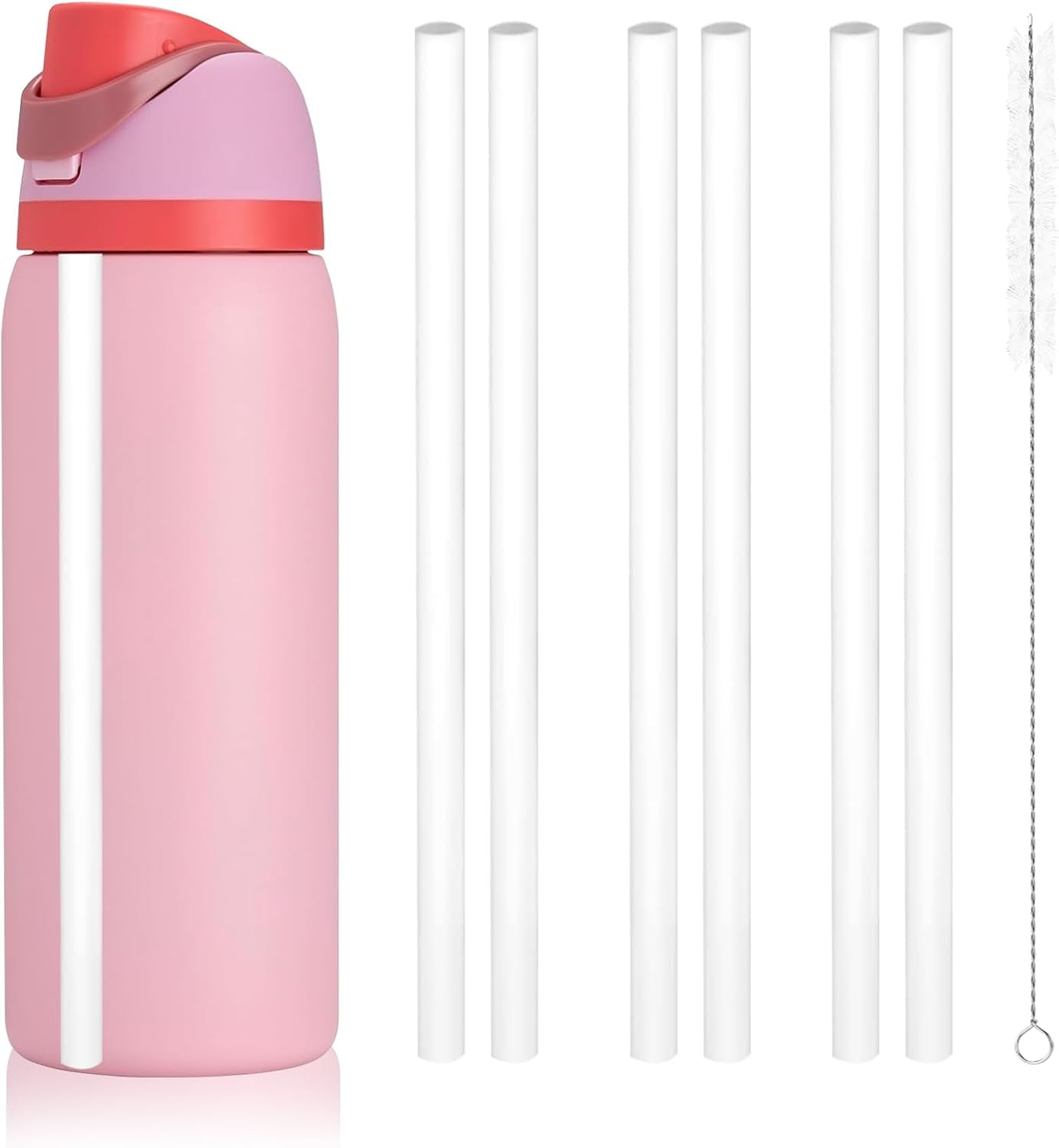 replacement-straw-for-owala-water-bottle-24-oz-32-oz-6pcs-reusable-plastic-straws-compatible-with-owala-water-bottle-bpa-free-straws-and-1-cleaner-brush-white