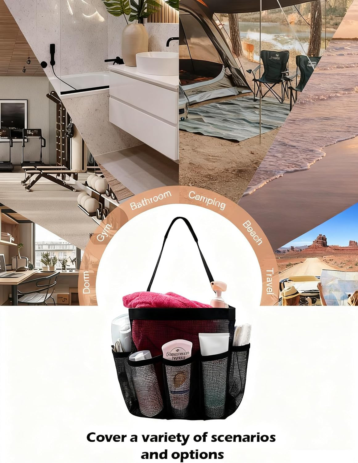 mesh-shower-caddy-bathroom-portable-college-dorm-essentials-for-girls-guys-shower-tote-beach-camp-travel-hanging-toiletry-bag-black