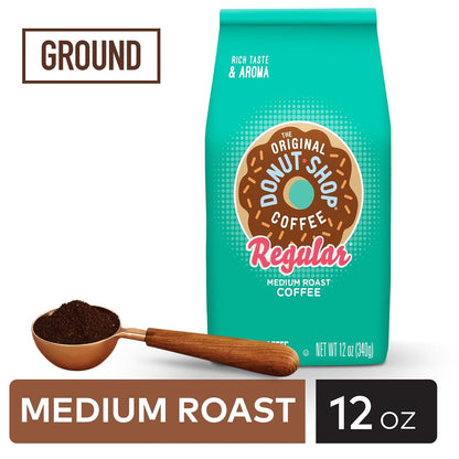 Coffee, Regular, Medium Roast, Ground Coffee, 12 Oz Bag3