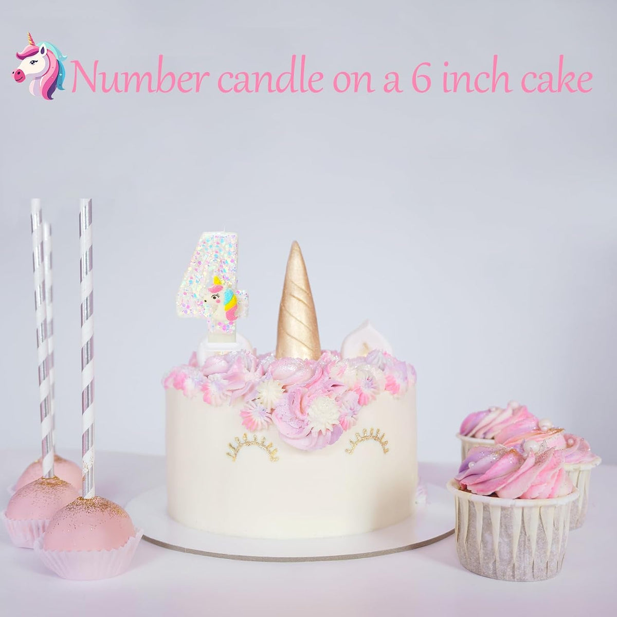 unicorn-number-4-birthday-candle-4th-birthday-decorations-girl