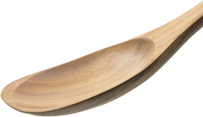 Teak Wooden Spoon for Cooking, Right Hand Corner Spoon, Nonstick Cookware | Spoon and Spatula in One: Scrape Fond, Stir, and Serve with a Solid Teak Corner Spoon and Ergonomic, Comfortable Handle4