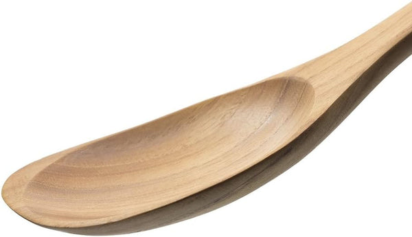 Teak Wooden Spoon for Cooking, Right Hand Corner Spoon, Nonstick Cookware | Spoon and Spatula in One: Scrape Fond, Stir, and Serve with a Solid Teak Corner Spoon and Ergonomic, Comfortable Handle4