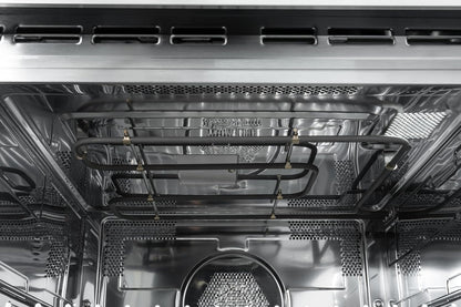 30 In. Built-In Microwave with Convection Oven and Air Fryer, 1000W Power with NEMA 5-20P Plug, 10 Levels, UL Listed and 1.6 Cu. Ft. Capacity in Stainless-Steel (KM-CWO30-SS)11