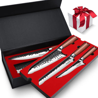 Japanese Chef Knife Set 6 Pcs, Kitchen Knives Set with Gift Box1