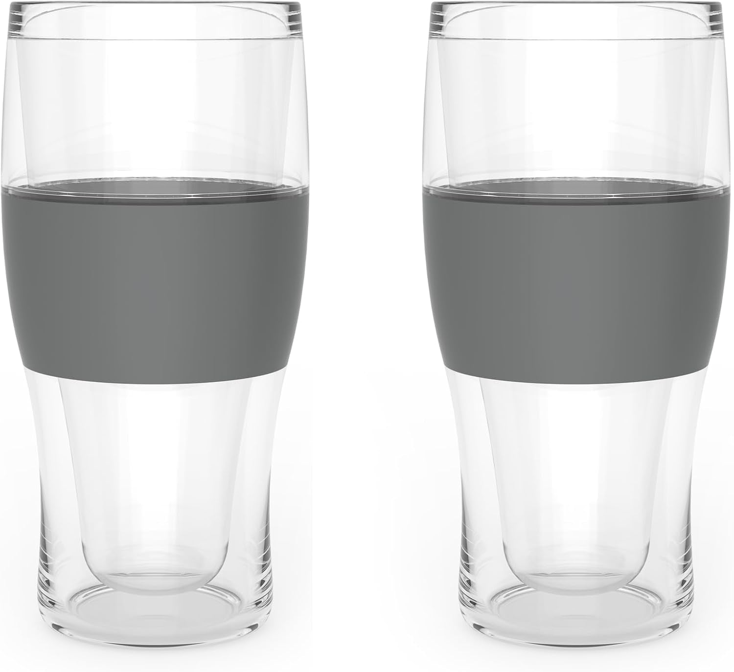 freeze-beer-glasses-freezable-beer-gifts-for-men-double-wall-insulated-pint-set-tumbler-for-cold-drinks-16-set-of-2-gray