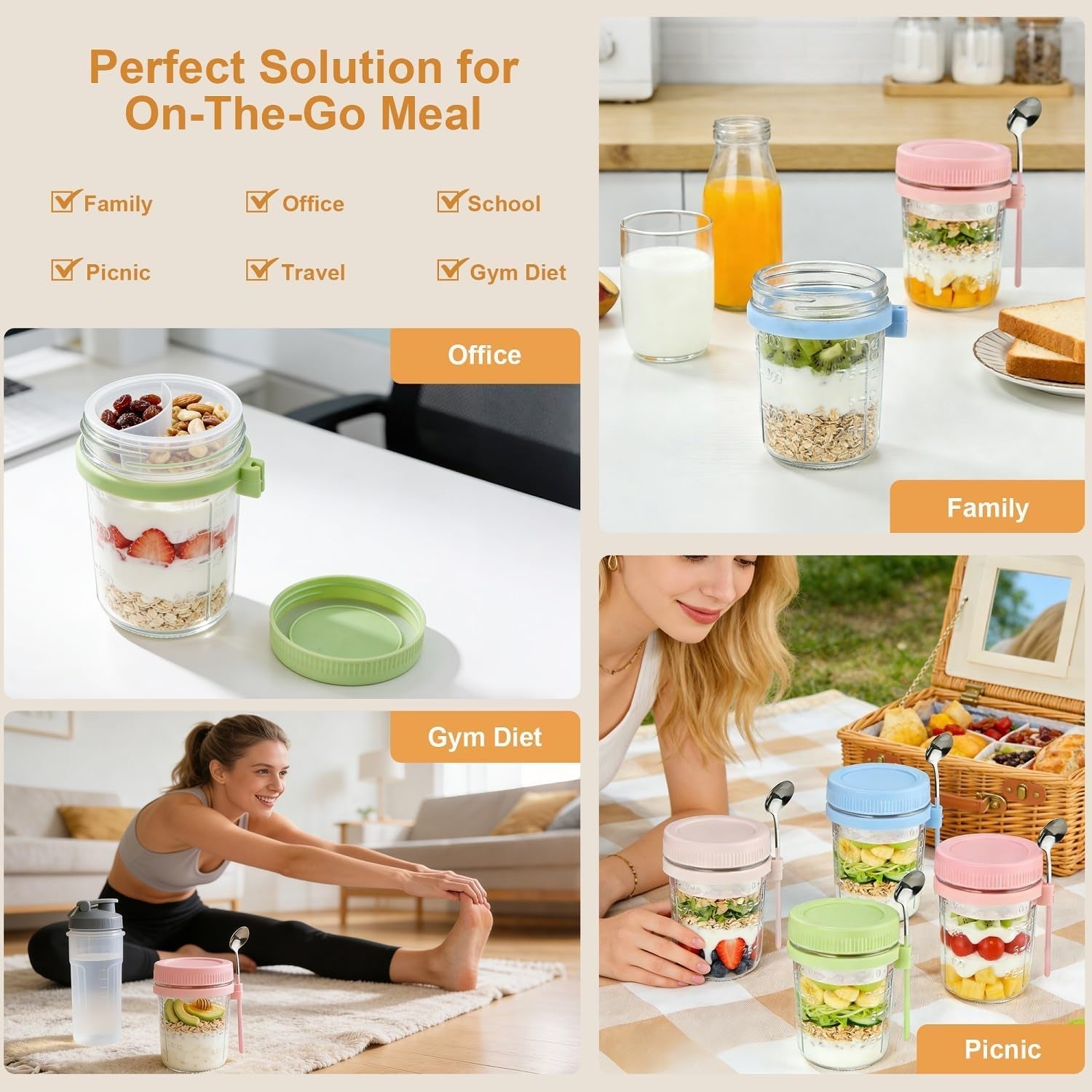 overnight-oats-containers-with-lids-and-spoons-4-pack-16-oz-glass-mason-jars-with-separate-compartments-airtight-overnight-oat-jars-leakproof-yogurt-parfait-cup-for-oatmeal-chia-pudding-cereal-salad