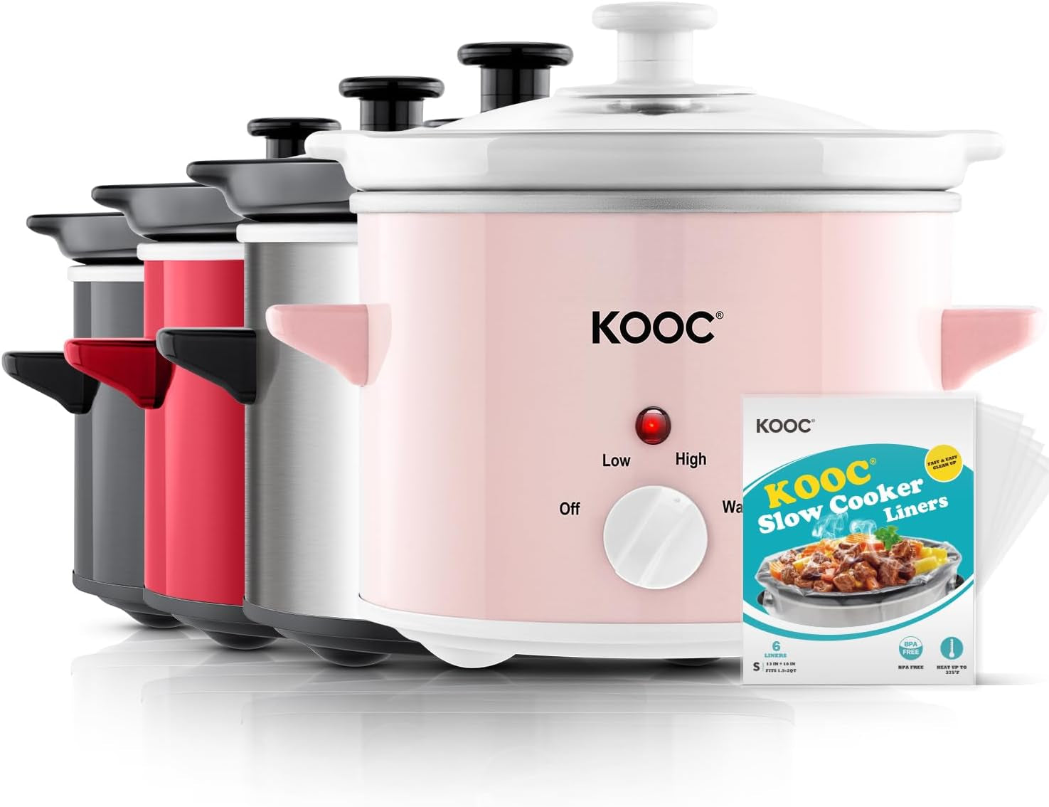 small-slow-cooker-2-quart-free-liners-included-for-easy-clean-up-upgraded-ceramic-pot-adjustable-temp-nutrient-loss-reduction-stainless-steel-pink-round