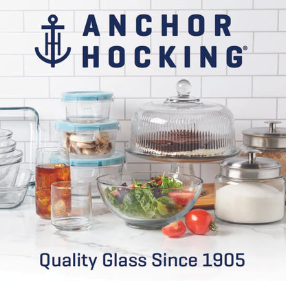 Heritage Hill 1 Gallon Glass Jar with Lid, Set of 26