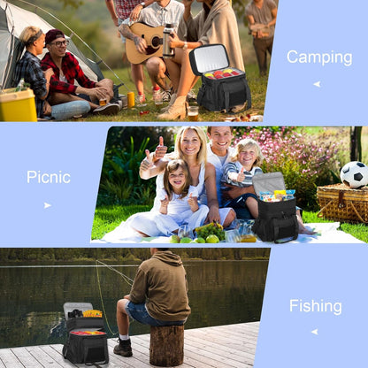 Tactical Lunch Box Men Expandable Insulated Leakproof Cooler Bag7