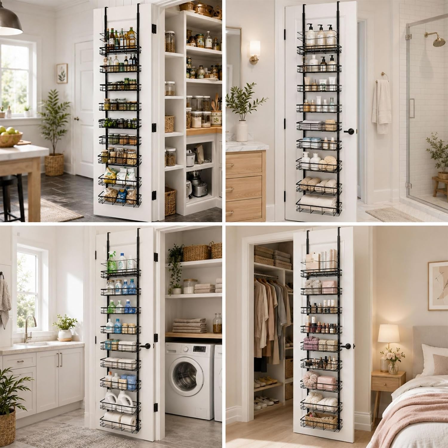 pantry-door-organizer-9-tier-over-the-door-pantry-organizer-for-kitchen-pantry-storage-adjustable-metal-hanging-spice-rack-with-9-baskets-for-pantry-kitchen-bathroom-laundry-room-closet-black
