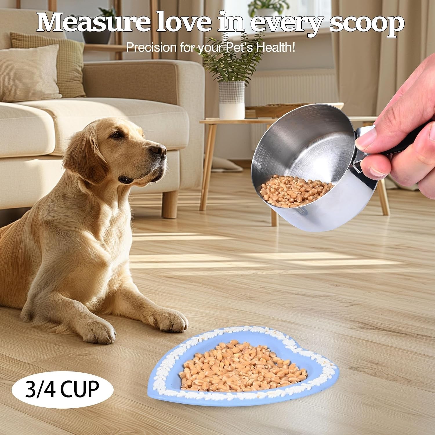 3-4-cup-magnetic-grips-stainless-steel-measuring-cup-1pcs