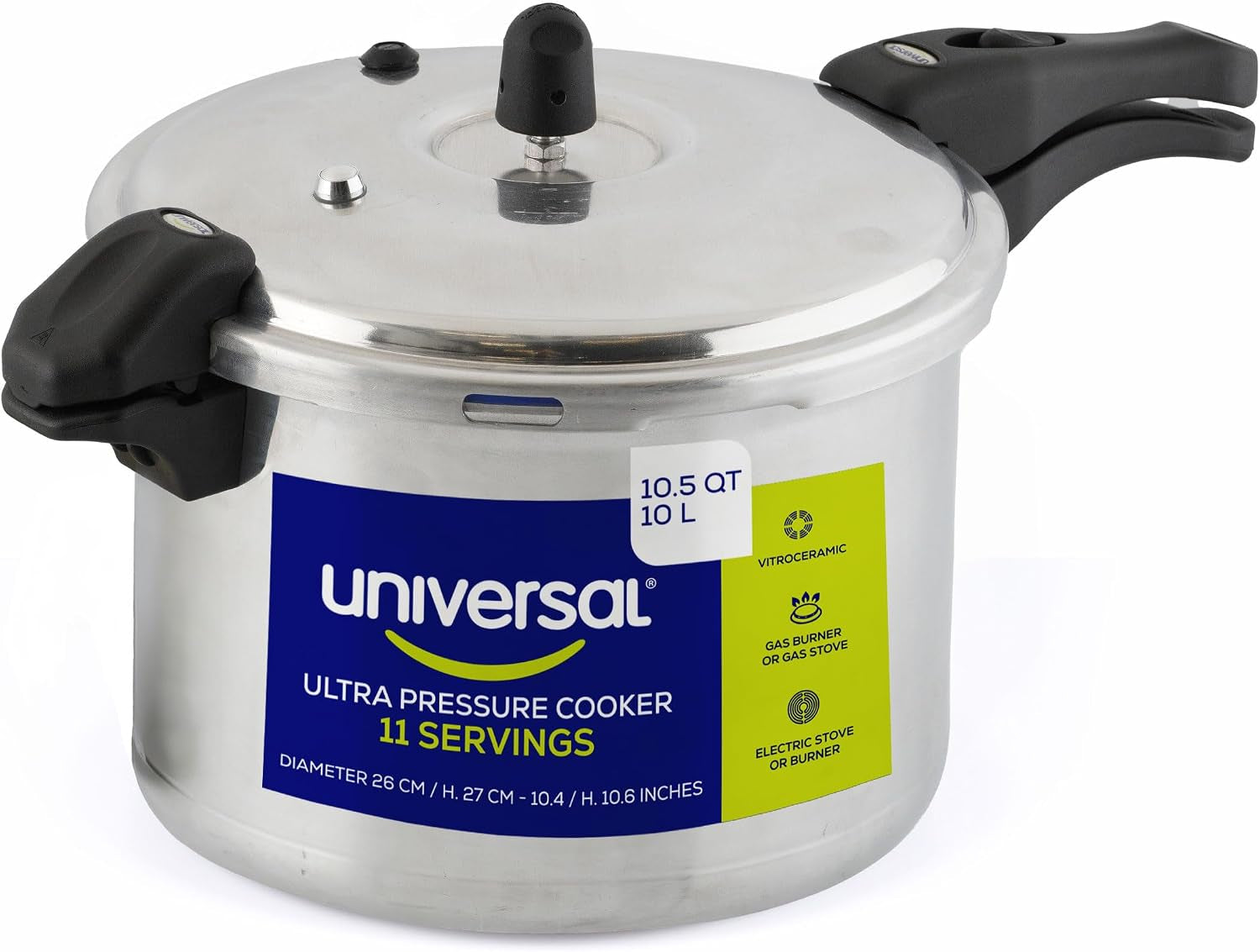 10-5-quart-10-liter-ultra-pressure-cooker-pressure-pot-with-6-safety-systems-aluminum-pressure-cooker-for-11-servings-even-heat-distribution-diameter-10-4-inches-height-10-6-inches