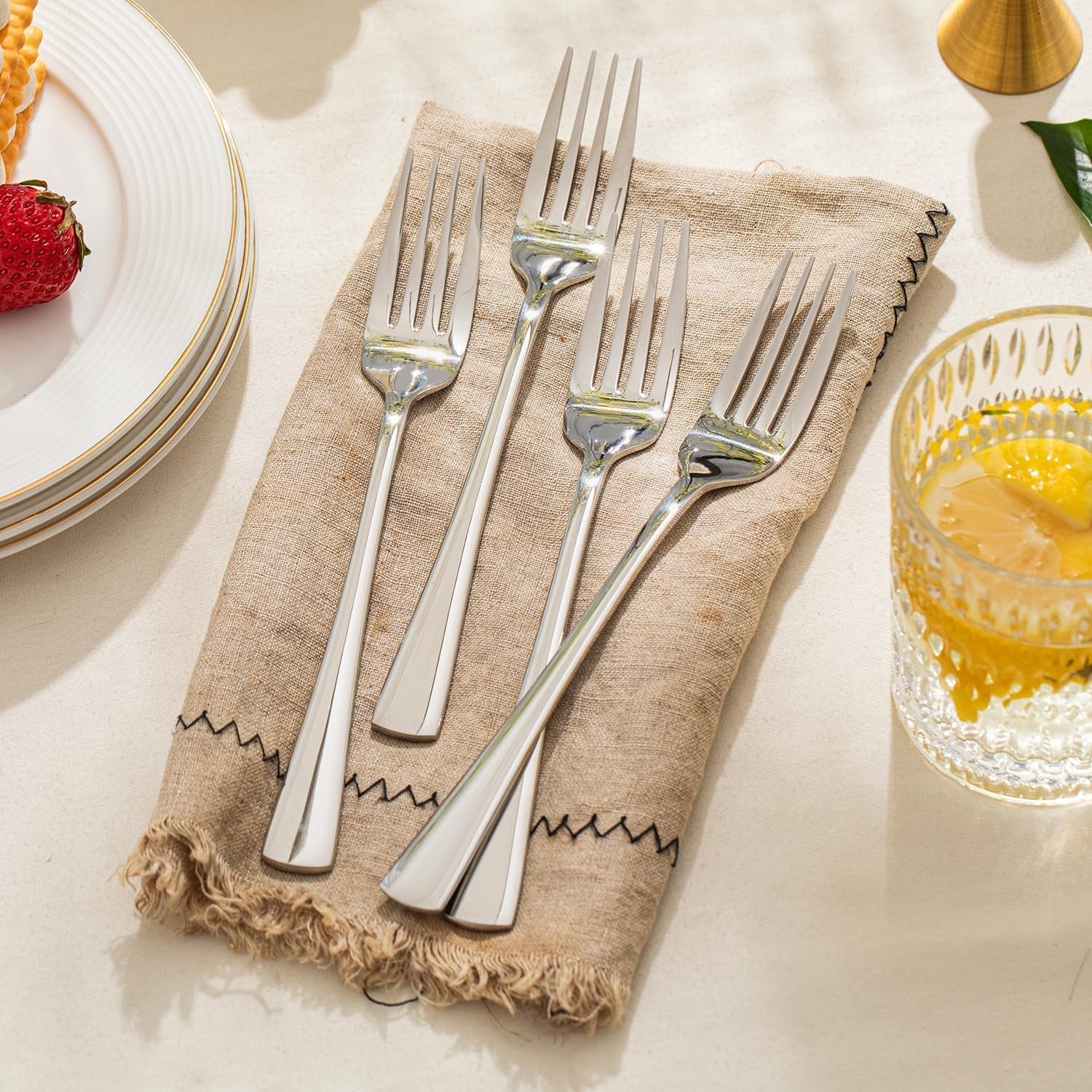 forks-12-piece-dinner-forks-set-18-10-stainless-steel-8-18-inch-food-grade-metal-forks-mirror-polished-dishwasher-safe-rust-resistant-for-home-kitchen-weddings-parties-restaurants