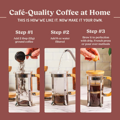 Cinnamon & Vanilla Flavored Medium Roast Ground Coffee, 10 Oz | No Artificial Flavors, Clean Coffee Sustainably Sourced, 100% Arabica Coffee, Tested for Toxins6