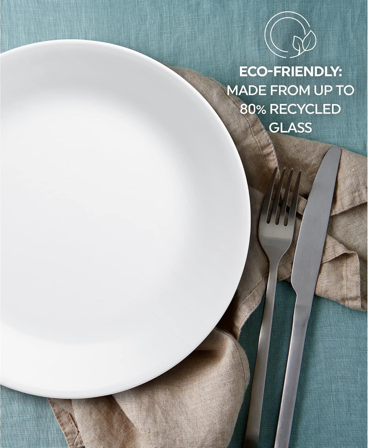 zoid-3120nm-glass-glossy-mugless-dinnerware-set-white-16-pieces