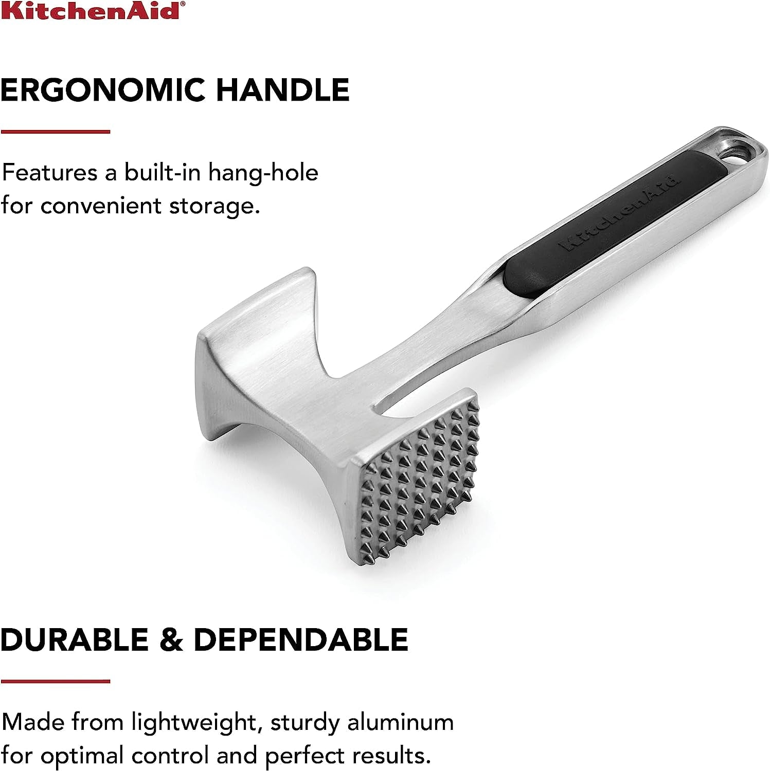 kitchenaid-gourmet-multi-sided-meat-tenderizer-for-pounding-meats-nuts-shellfish-ect-hang-hole-for-easy-storage-hand-wash-one-size-black
