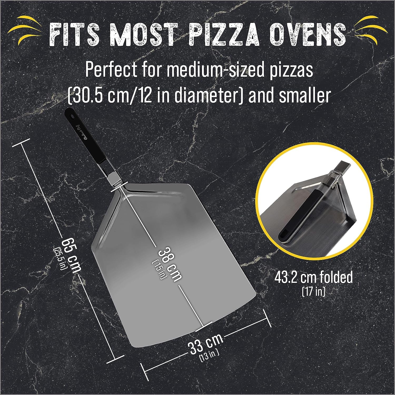 pizza-peel-foldable-design-13-inch-x-15-inch-extra-large-stainless-steel-metal-folding-handle-outdoor-pizza-oven-accessories