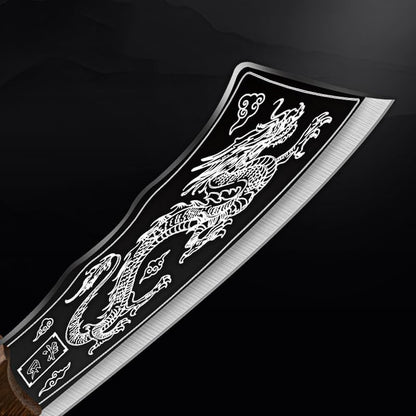 Meat Cleaver, 7.9 Inch Forged Butcher Knives Kitchen Chopping Chef Slicing Professional Handmade Meat Cleaver Cutter for Household(Chopping Knife)5