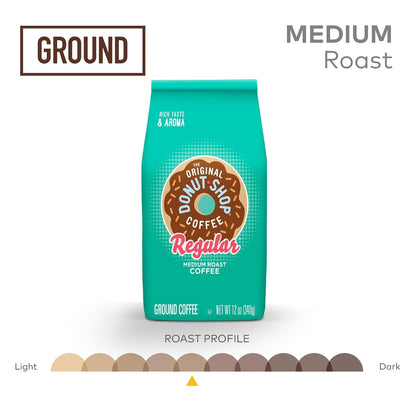 Coffee, Regular, Medium Roast, Ground Coffee, 12 Oz Bag6