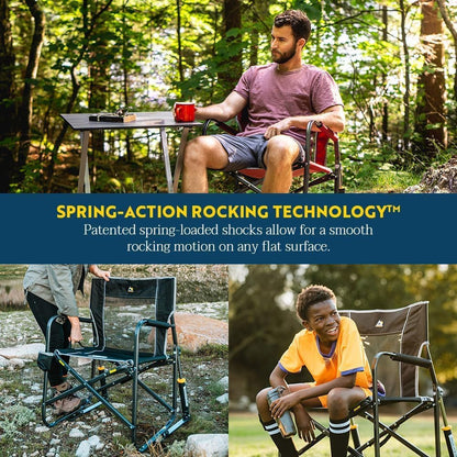 Freestyle Rocker Camping Chair - Cinnamon4