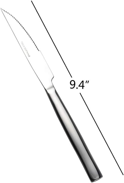 Idotry 6-Piece Stainless Steel Steak Knives, Kitchen Dinner Knives2