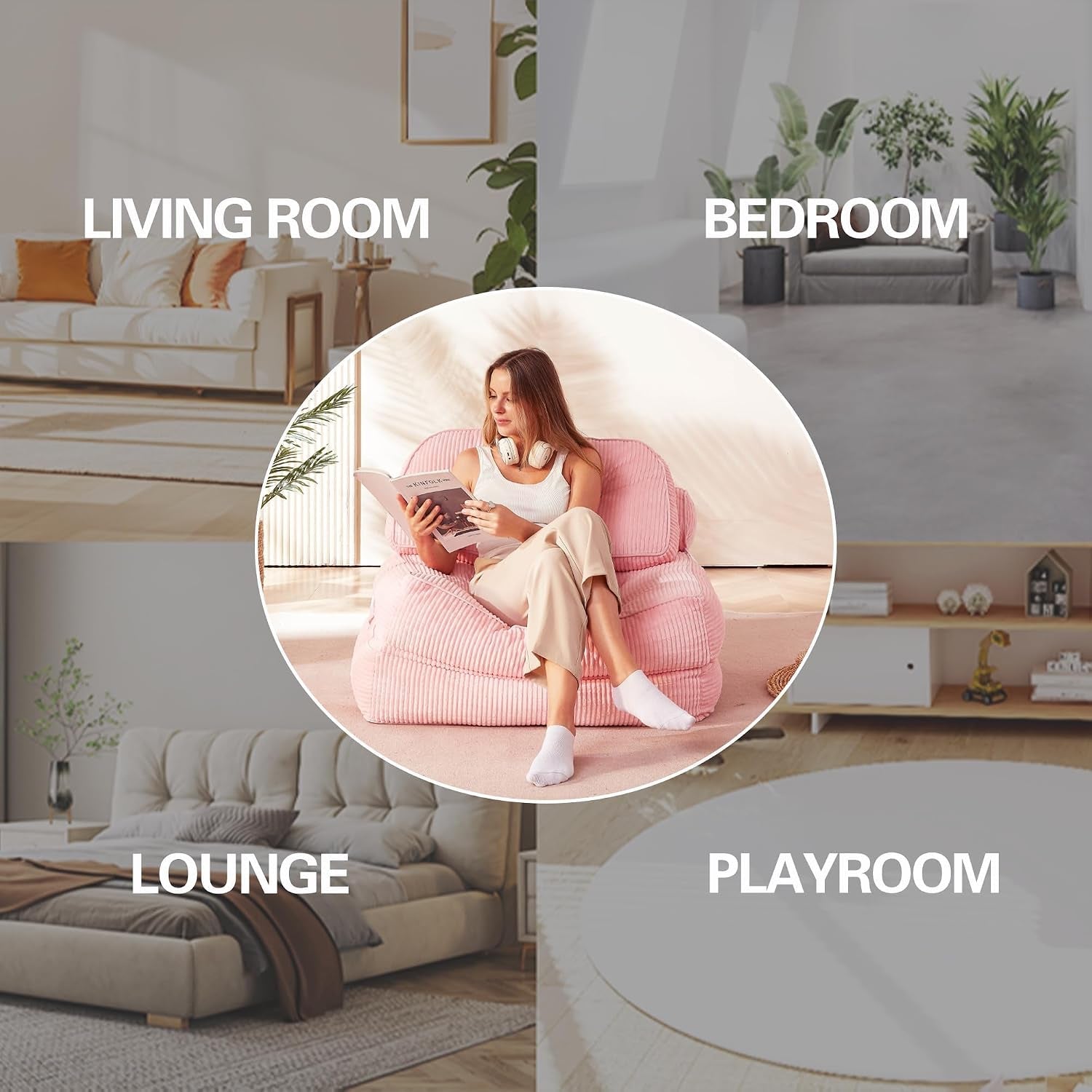 folding-sofa-bed-flannel-futon-couch-bed-with-pillow-and-blanket-convertible-sleeper-chair-for-living-room-bedroom-pink