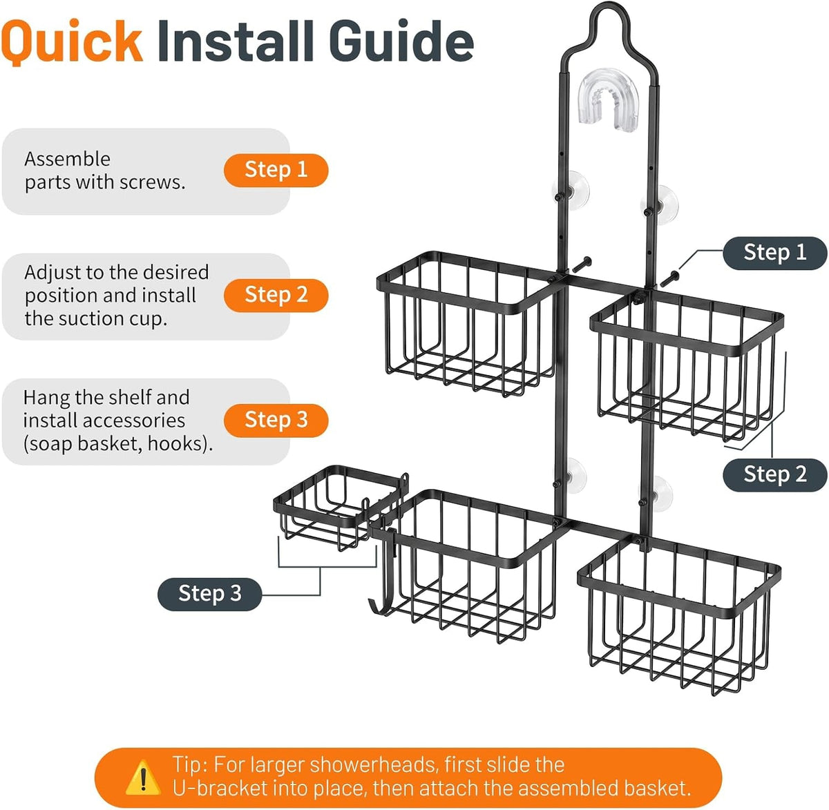 shower-caddy-hanging-overhead-shower-organizer-hanging-black