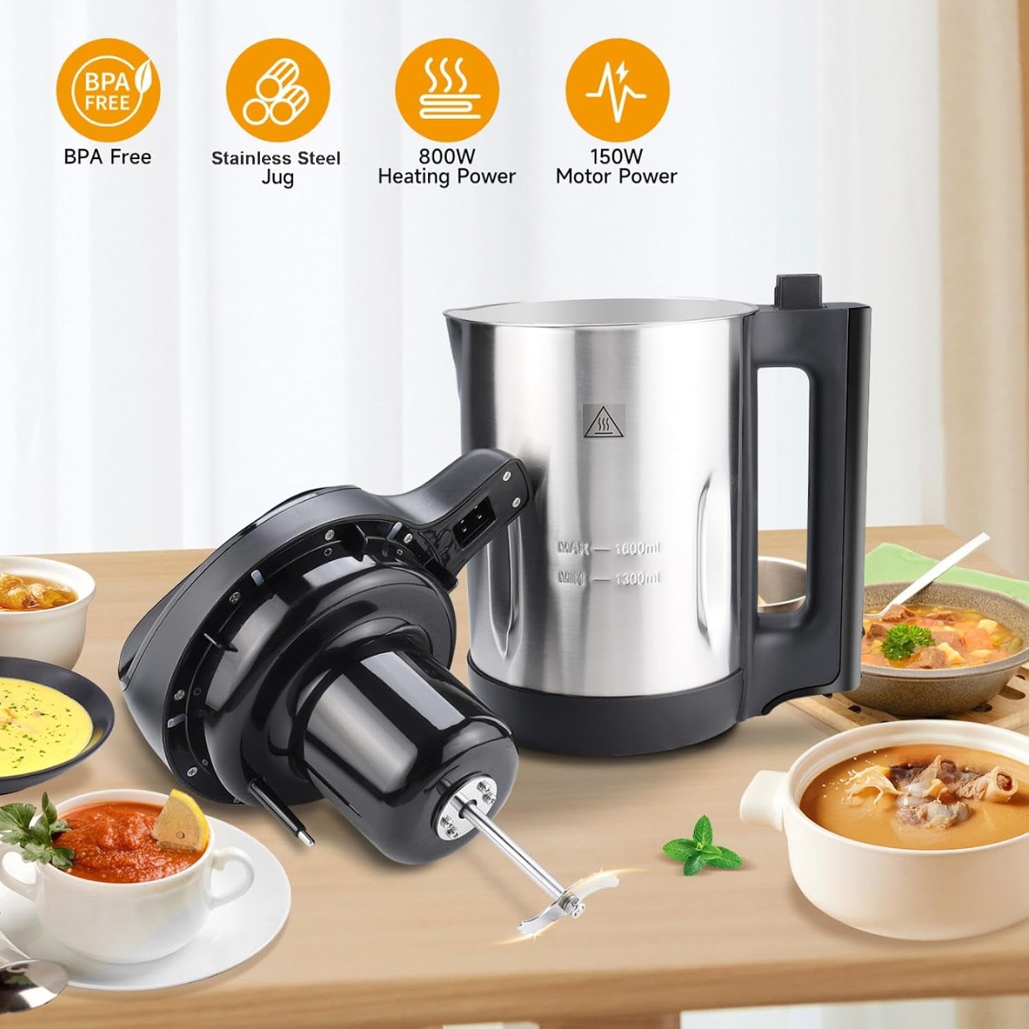 1-6l-soup-maker-machine-stainless-steel-programmable-soup-maker-with-smooth-chunky-settings-anti-dry-burn-overfill-sensors-self-cleaning-mode-for-quick-soups-baby-food-home-use-black
