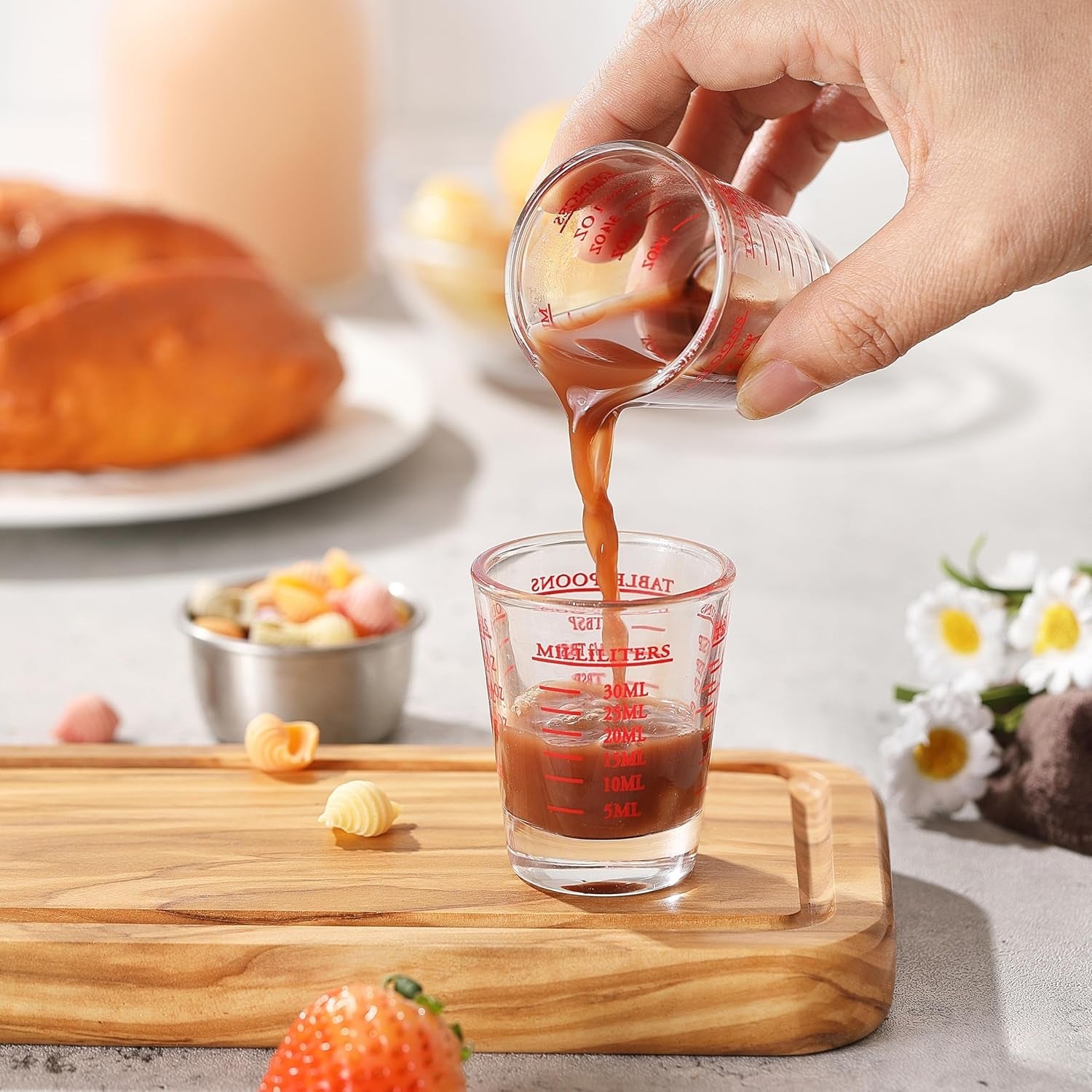shot-glass-measuring-cup-2pcs-measuring-shot-glasses-thick-base-liquid-measuring-cup-for-espresso-shot-glass-and-measuring-glasses-four-different-units-of-measure1-oz-2-tbs-6-tsp-30-ml