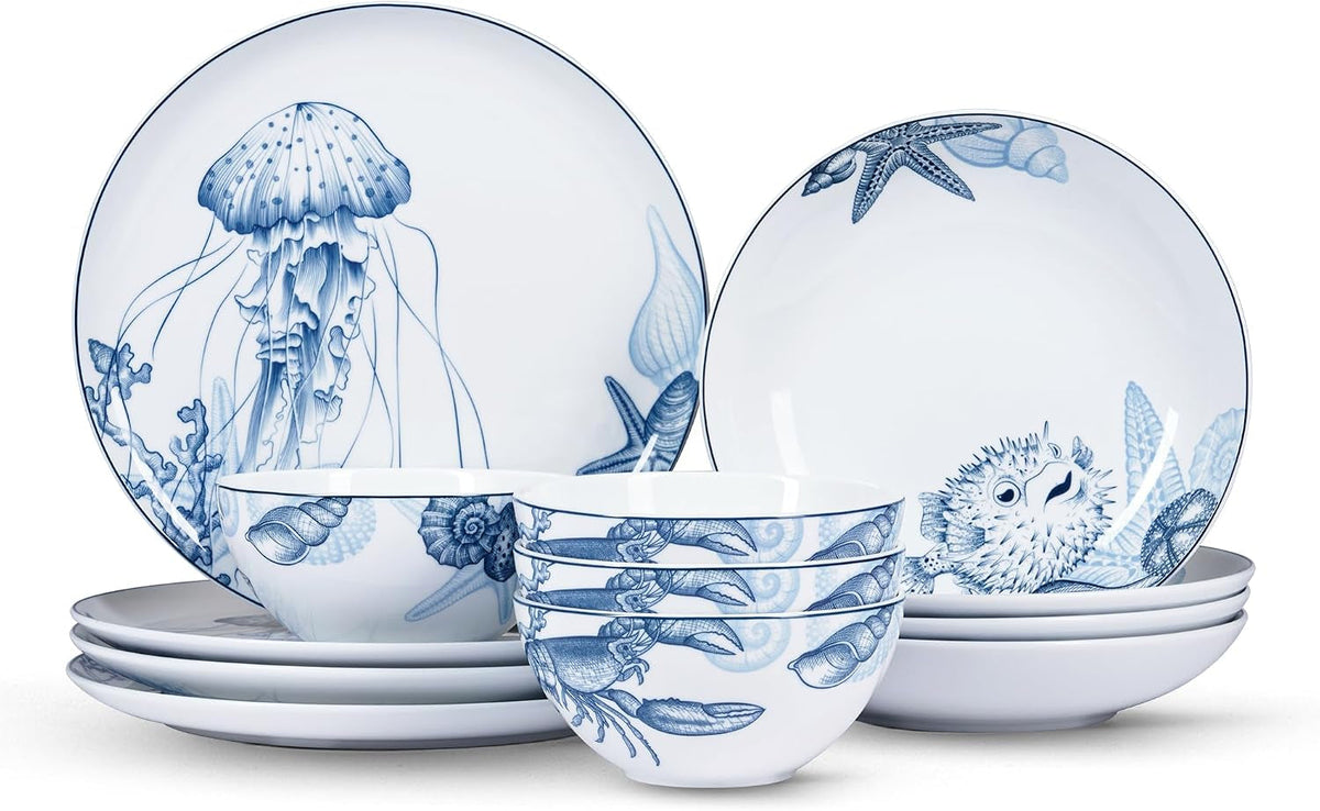 minh-long-12-pcs-porcelain-coastal-dinnerware-set-plates-bowls-service-for-4-chip-scratch-resistant-oven-safe-up-to-482-f-non-toxic-lead-cadmium-free-stackable-dishwasher-microwave-safe