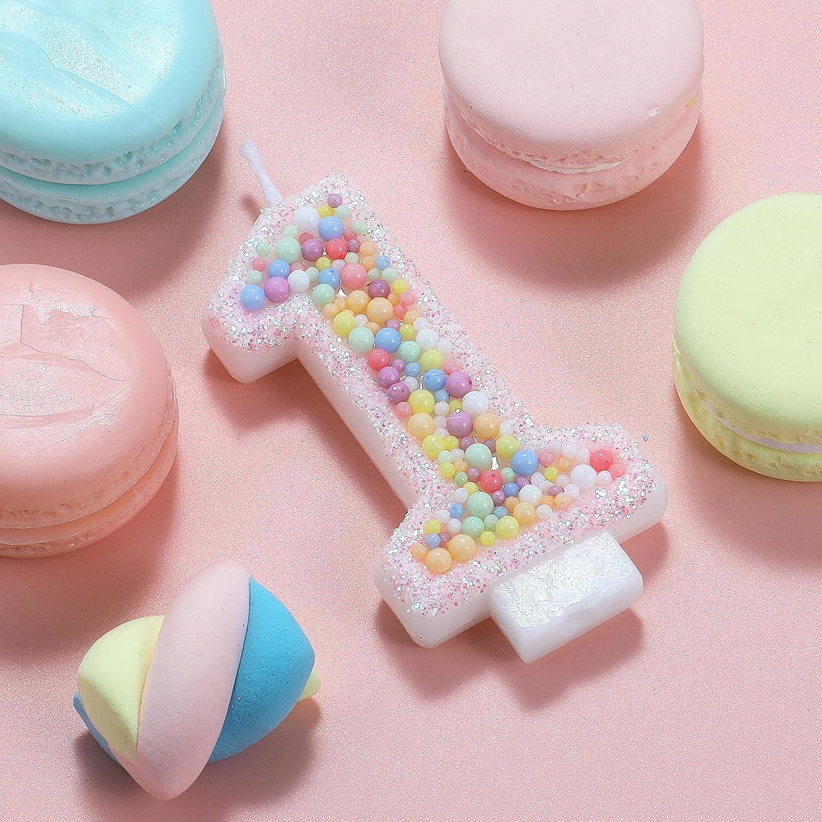 pastel-macaron-1st-birthday-candle-sweet-pink-number-1-candle-cake-topper-cupcake-decorations-for-girls-and-women-party-decor-anniversary-celebrations-supplies