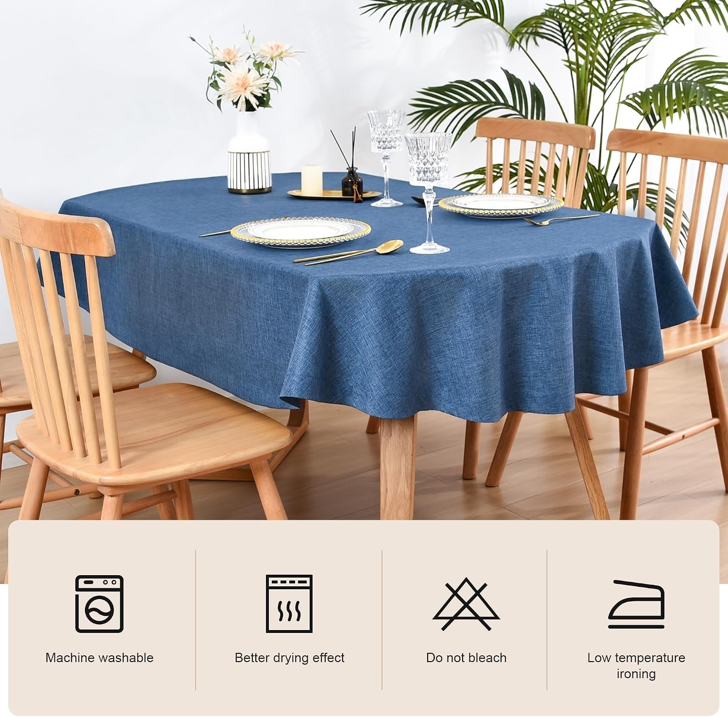 faux-linen-small-oval-tablecloth-52x70-inch-navy-blue-table-cloth