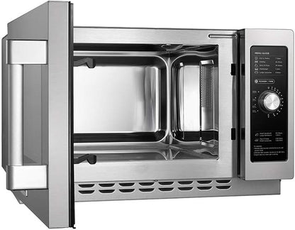 Equipment 1034N0A Countertop Commercial Microwave Oven with Dial, 1000W, Stainless Steel, 1.2 Cuft4