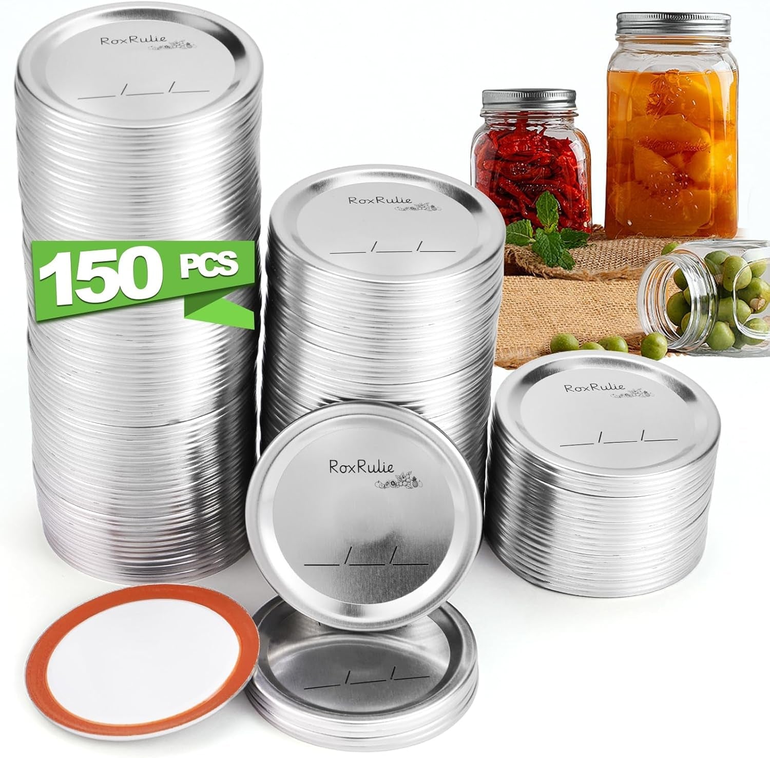 150pcs-canning-lids-regular-mouth2-76in-70mm-upgraded-leak-proof-mason-jar-lids-for-ball-kerr-jars-split-type-lid-with-perfect-airtight-seal-canning-jars-lids-food-grade-material