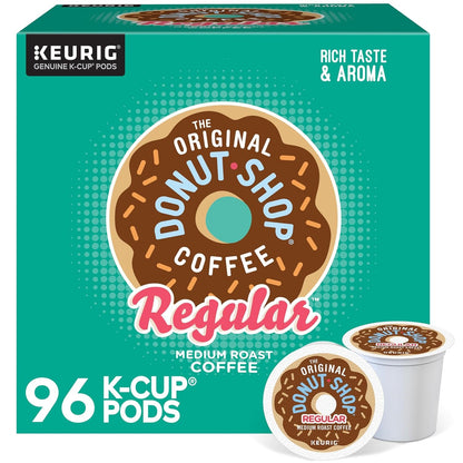 Regular, Single-Serve Keurig K-Cup Pods, Medium Roast Coffee Pods, 96 Count1