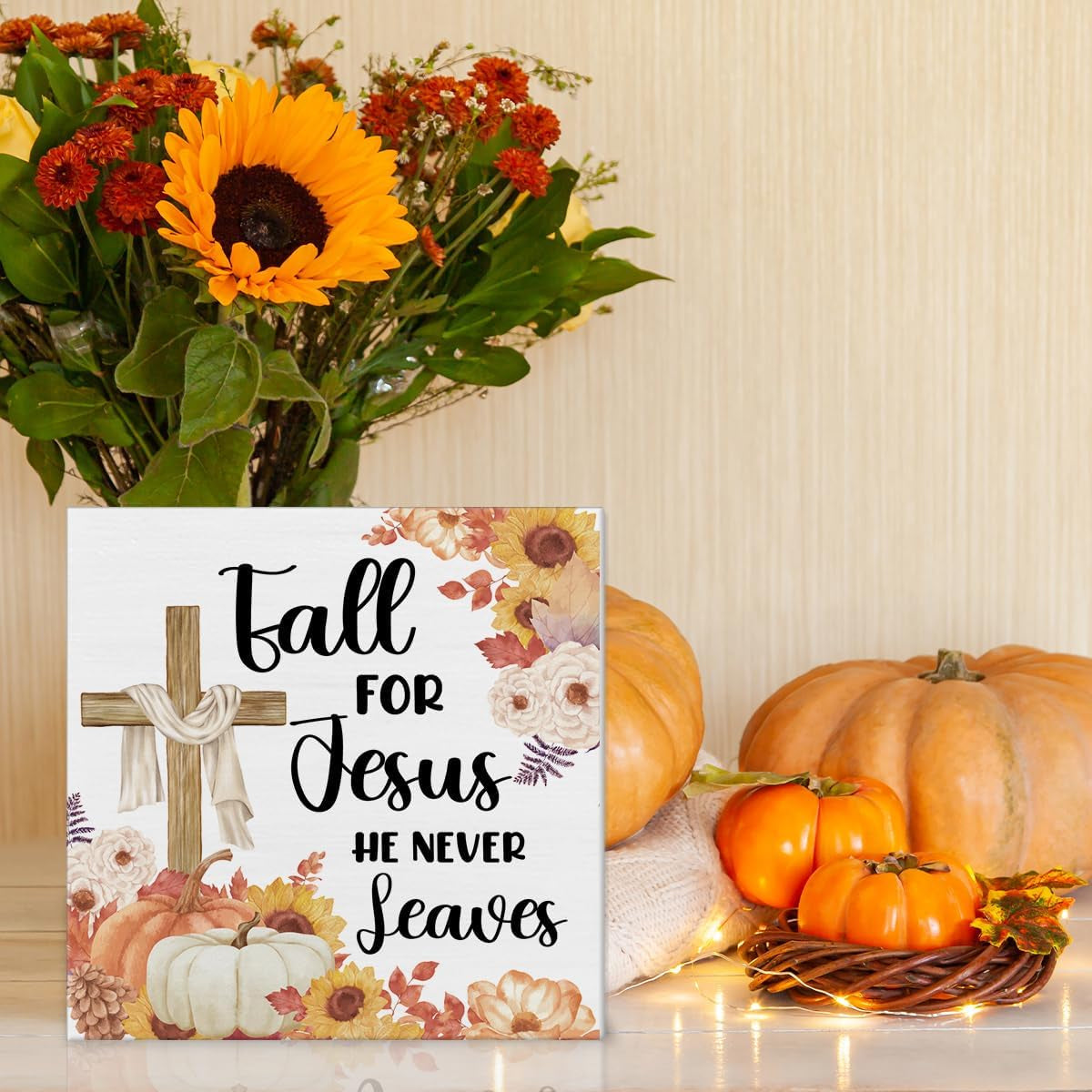 fall-decor-religious-cross-pumpkins-decorations-fall-for-jesus-he-never-leaves-wooden-sign-rustic-home-decor-5-x-5-inches