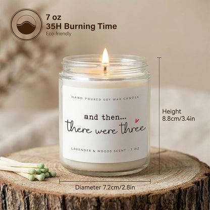 New Mom Gifts, Postpartum Gift for Moms, Gift for New Moms after Birth, New Parents Gifts for Couple, First Time Mom to Be - Lavender Scented Candle 7Oz6
