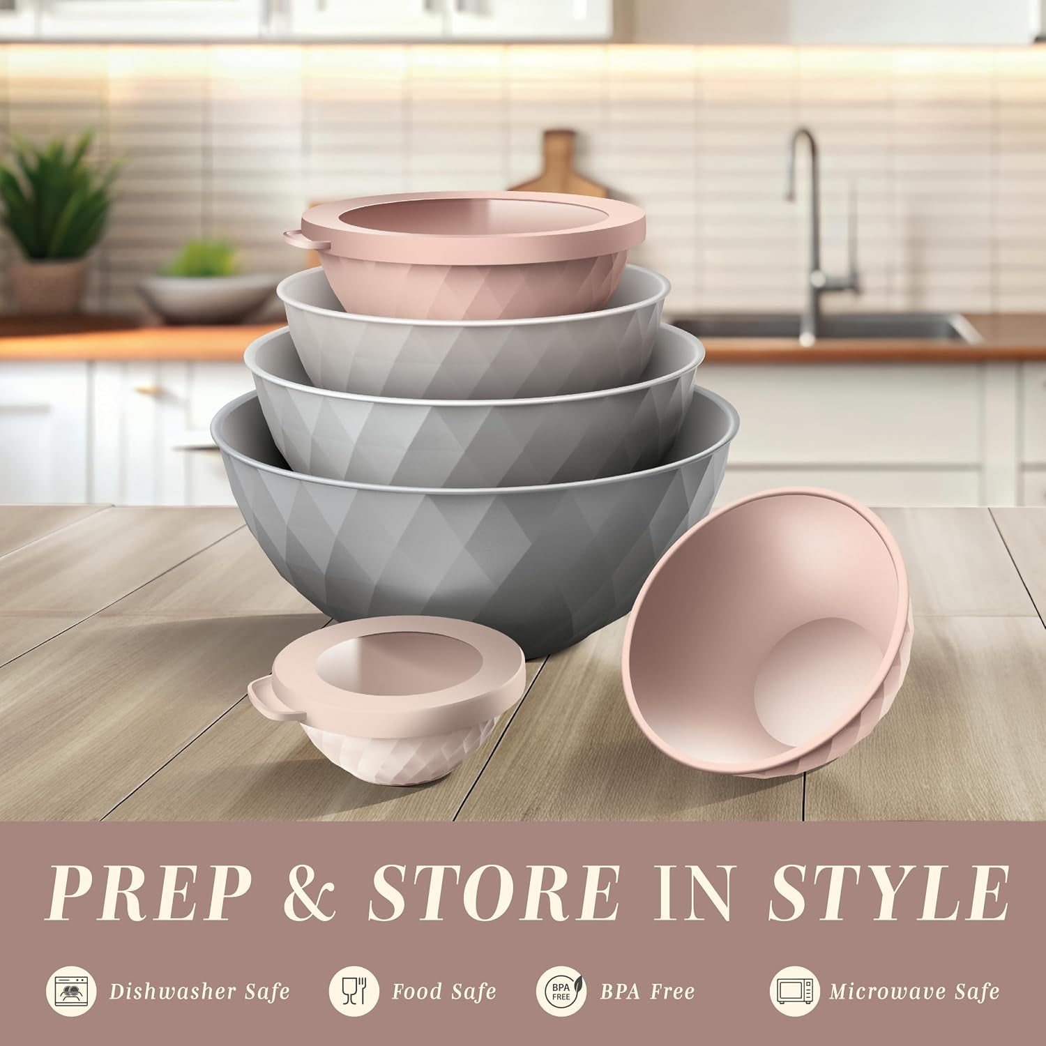 mixing-bowls-with-lids-12-piece-plastic-nesting-bowls-set-includes-6-prep-bowls-and-6-lids-microwave-safe-mixing-bowl-set-grey-pink-diamond