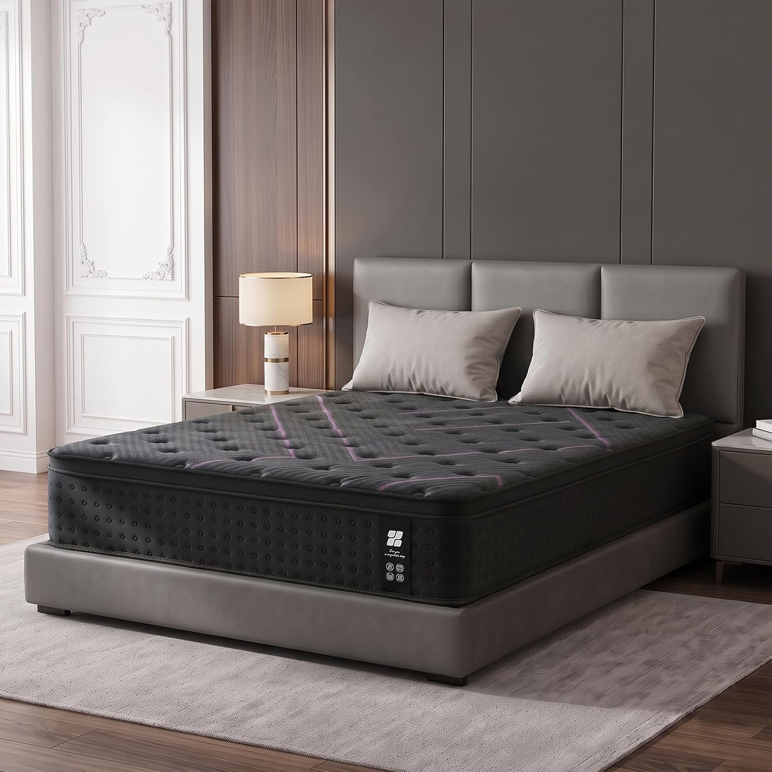 full-size-mattress-12-inch-hybrid-mattress-with-extra-back-support