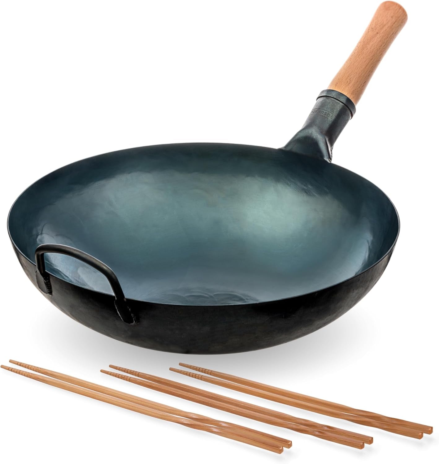 blue-round-bottom-wok-pan-14-woks-and-stir-fry-pans-reusable-natural-wooden-long-cooking-chopsticks-set-of-3-pairs-11-8-inch-13-inch-14-2-inch