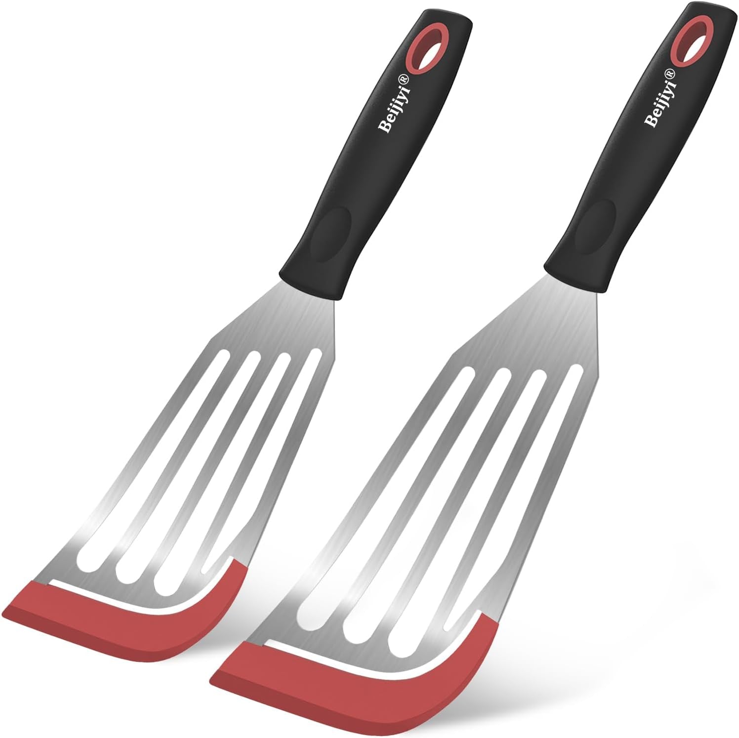 2-piece-silicone-fish-spatula-for-nonstick-cookware-heat-resistant