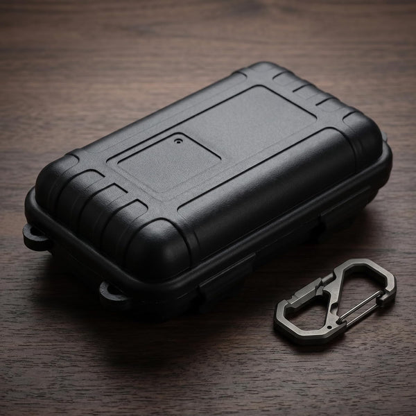 Black Outdoor Waterproof Shockproof Survival Storage Box Airtight Protective Case for Camping and Travel6